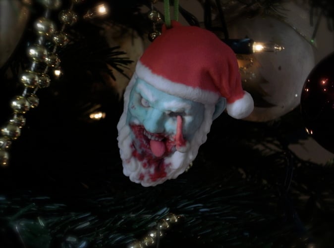 3D Printed Zombie Santa