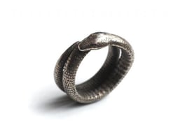 Shapeways 3D Printed Snake Ring
