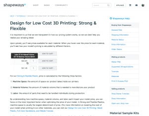 Design for Low Cost: Nylon