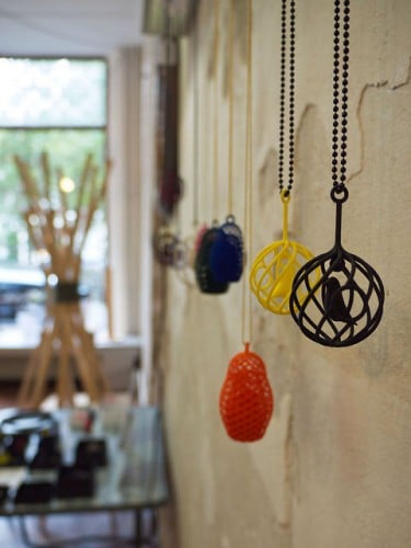 3D printed design necklaces Michiel Cornelissen