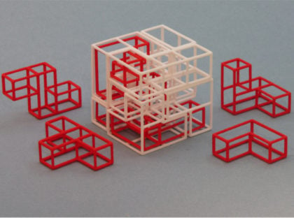 "SOMA's Revenge" - Interlocking Puzzle Cube by Ethereal Maze Puzzles