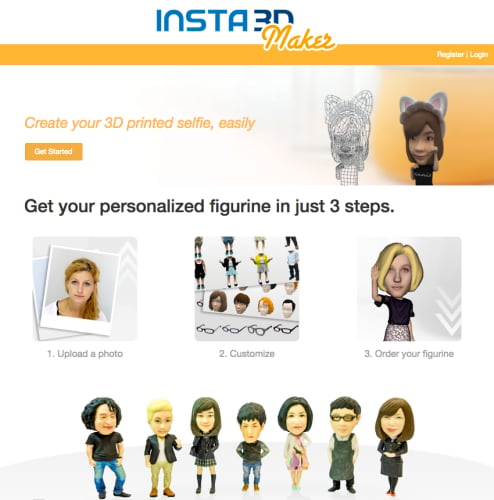 Turn your selfie into a customizable figurine with Insta3D Maker -  Shapeways Blog