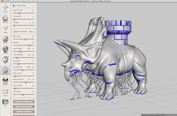 Autodesk MeshMixer: Updated with Tools 3D Printing - Shapeways Blog