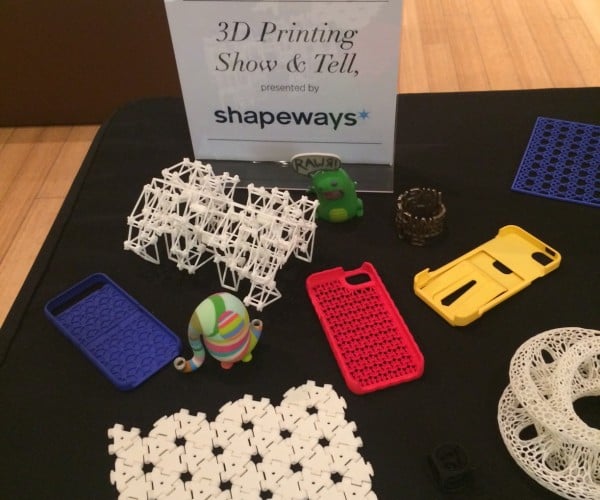 3D printed products children's museum exhibition