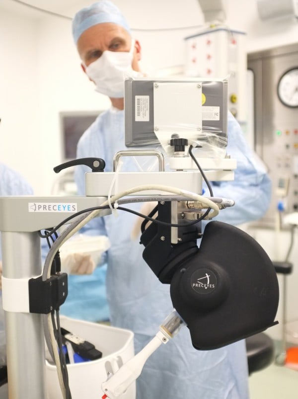 3D printed parts meet traditionally manufactured parts in Preceyes' first-of-its-kind surgical robot