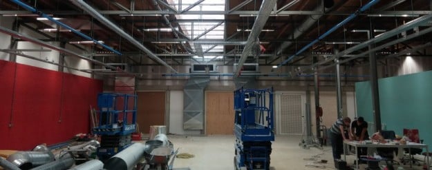 The Buildout of Shapeways new 3D printing factory in Eindhoven