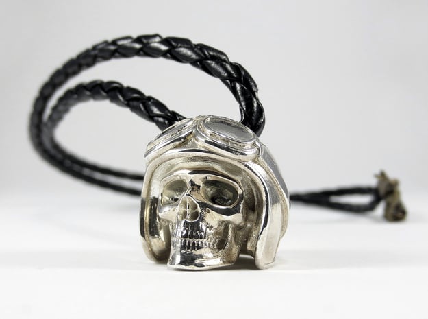 3D printed easy rider metal pendant