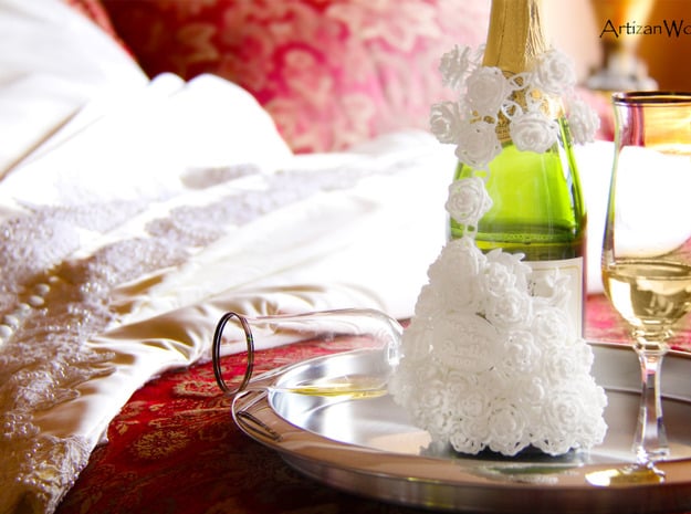 Bouquet - Champagne / Wine Bottle Sleeve (Part 1) by ArtizanWork