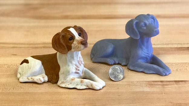 Dog Model and 3D Print