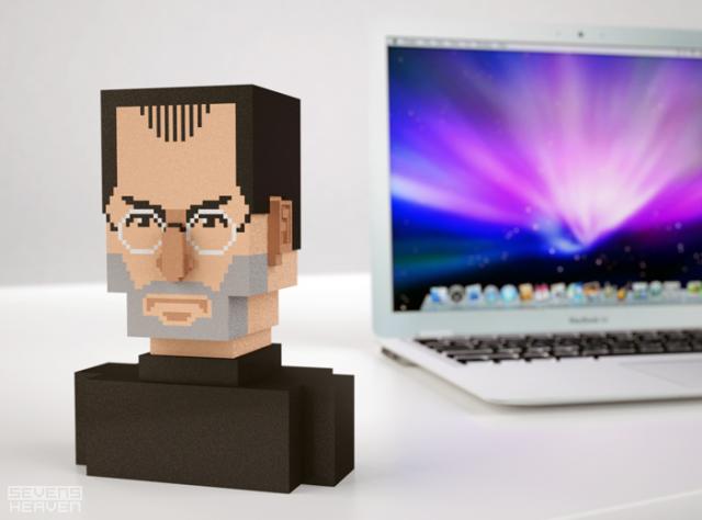 Steve Jobs bust Designed by: sevensheaven