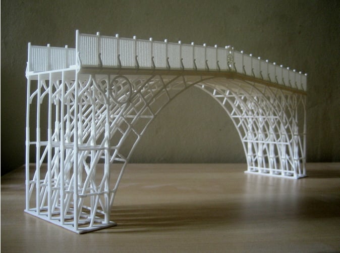 Architectural models 3D print on Shapeways