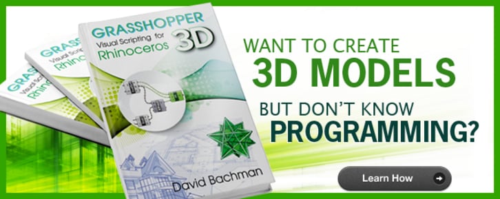 Grasshopper Visual Scripting for Rhinoceros 3D by David Bachman book