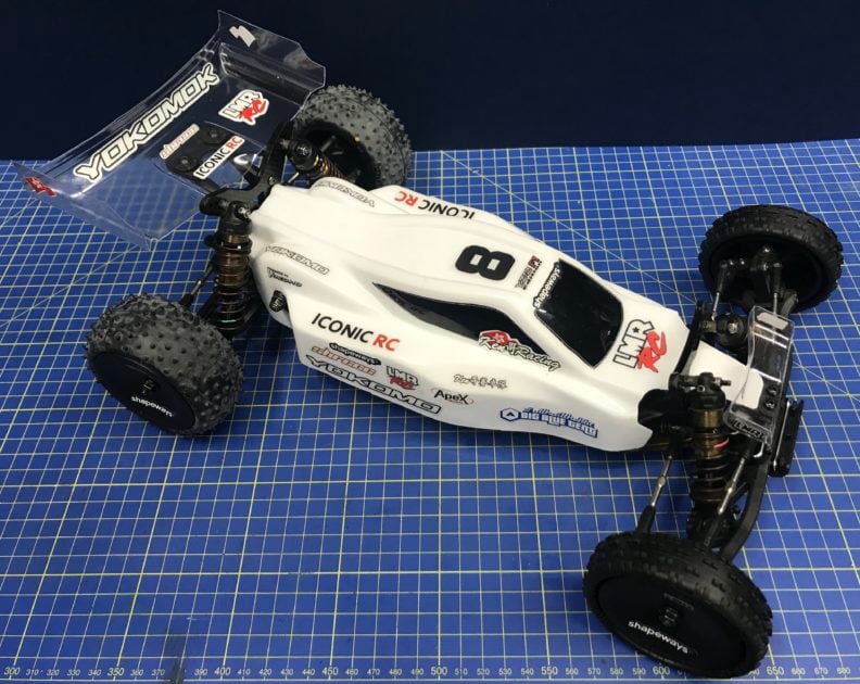 Kenny’s Yokomo YZ2 RC Car with JConcepts front wing mount
