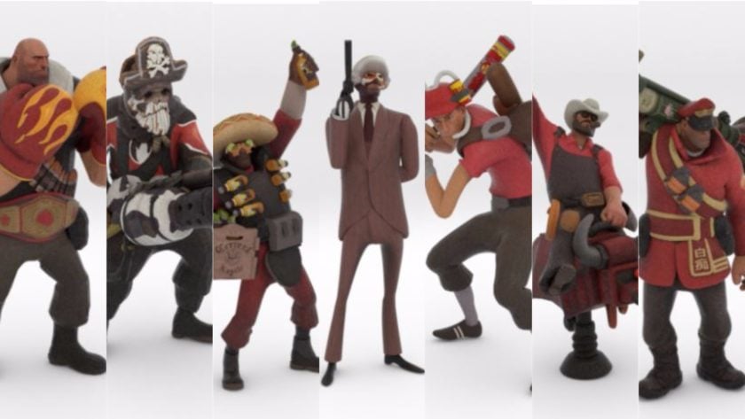 Team Fortress 2 TF2 Game Characters