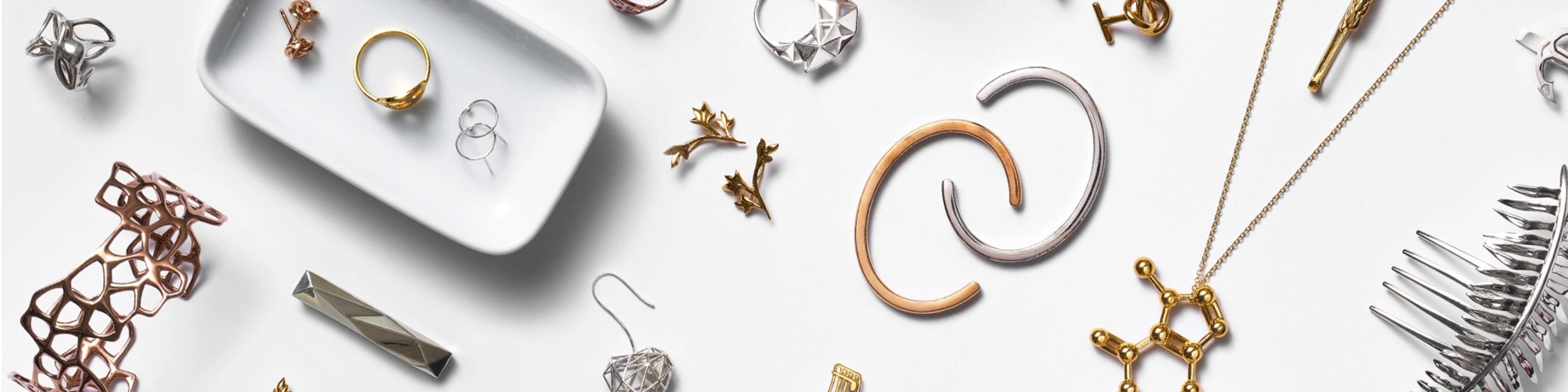 Gold 3D Printing Service Shapeways